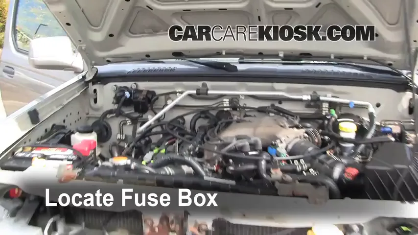 2001 Nissan Frontier SE 3.3L V6 Crew Cab Pickup (4 Door) Fusible (motor)